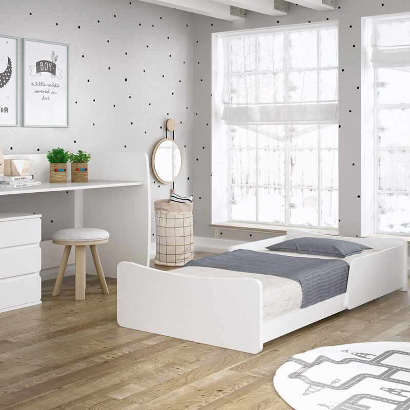 0073 Combi Nest [blanco Mate] (cama Montessori)